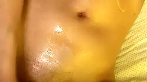 I Jerked Off To My Next-door Neighbor! He Cummed On My Pussy And I Smeared Myself All Over As I Jerked Off