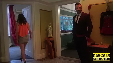 Spanked and whipped sub