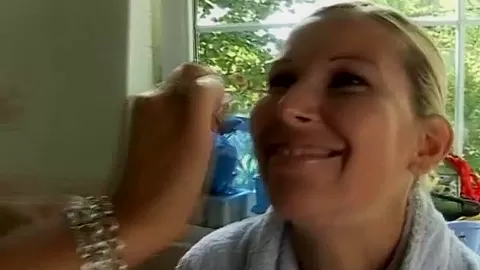 Busty MILF Gets Double Ass Fuck