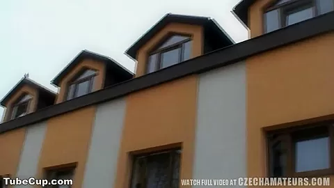 Tight horny blond chick gets morning surprise