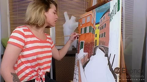 Donna in Painter - avErotica