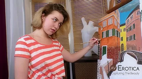 Donna in Painter - avErotica