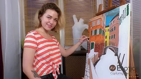 Donna in Painter - avErotica
