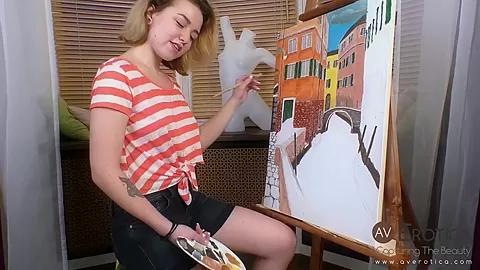 Donna in Painter - avErotica