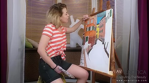 Donna in Painter - avErotica