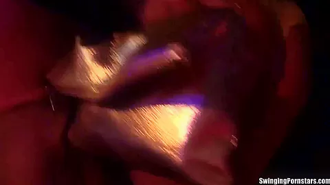 Lusty club chicks fucking in public