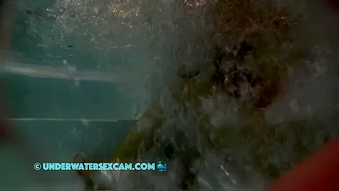 A Few Air Bubbles Find Their Way Up Between The Crack Of Her Ass