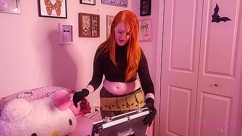 Kim Possible Versus The Fuck Machine - Sex Movies Featuring Cherryfae