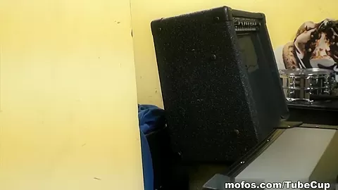 Mofos - Blonde groupie catches and fucks her peeping tom