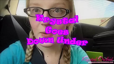 Krystal Goes Down Under - Sex Movies Featuring Cherryfae