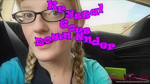 Krystal Goes Down Under - Sex Movies Featuring Cherryfae