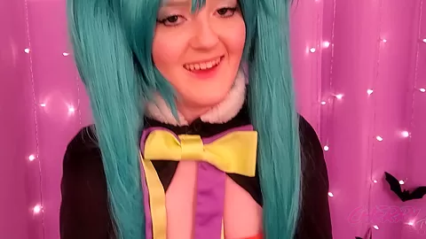 Hatsune Mikus Halloween Treat - Sex Movies Featuring Cherryfae