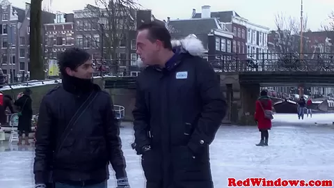 Real european hooker rimmed and sucking dick