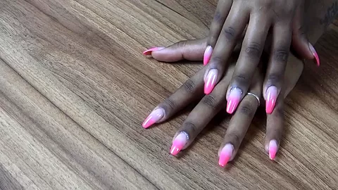 Ebony Hand Finger Nails Fetish - SoloAustria