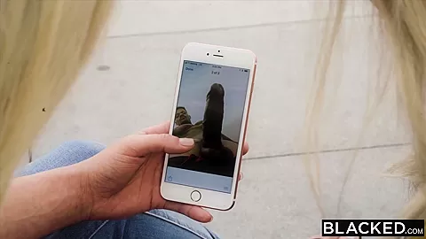 BLACKED College student 18+ Cant Resist The Pull Of Her First BBC