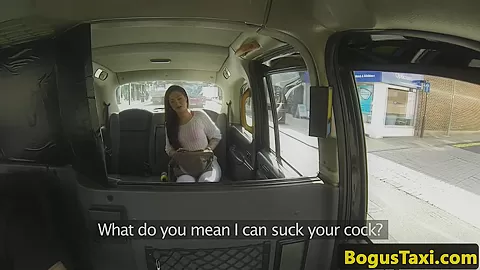 Stranded british amateurs creampie taxi fare