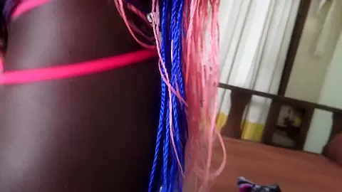 Ebony Pearl Panty Fetish - SoloAustria