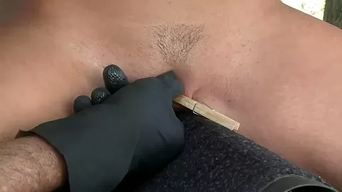 Master Hector Torments Sub Bianca On Top Of A Kennel - MaledomAustria