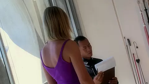 Asian Master Shono Dominate Submissive Slut Kelly And Fuck The Blond Bitch Hard - MaledomAustria