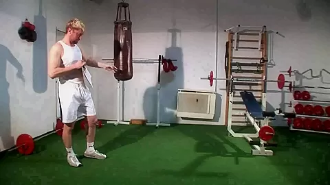 Sport Instructor Dominate And Insult His Client In Gym And Outdoor - MaledomAustria