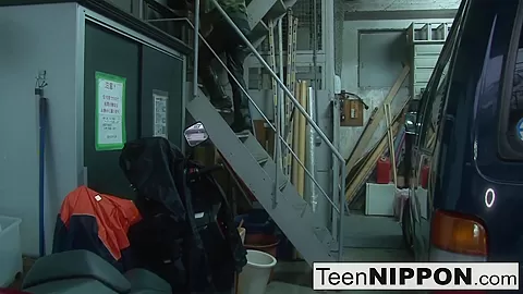 Slutty teen 18+ Fucks And Sucks A Whole Room Of Guys - NipponTeen