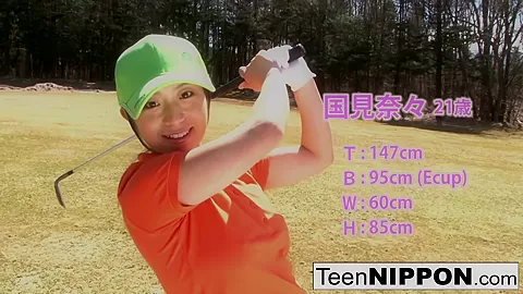 Cute Asian teen 18+ Girls Play A Game Of Strip Golf - NipponTeen