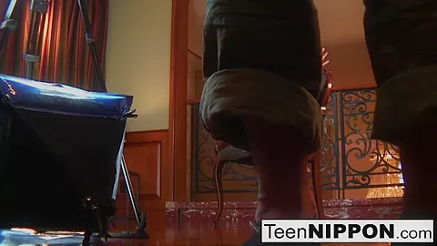 Shy teen 18+ Fingers Her Pussy For The Camera - NipponTeen