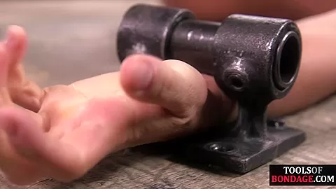 Feet whipped MILF gets free BDSM discipline lesson by master