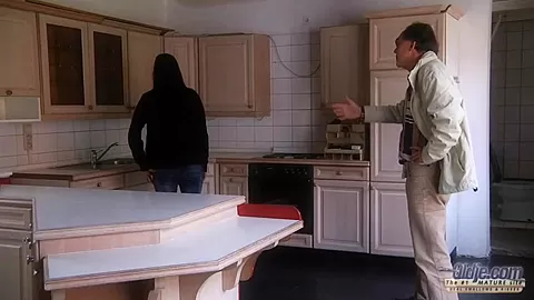 Young Mira fucks the Old guy for discount