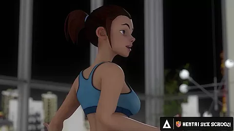 HENTAI SEX UNIVERSITY - My Hot Hentai Stepsis Taught Me A Few New Moves!