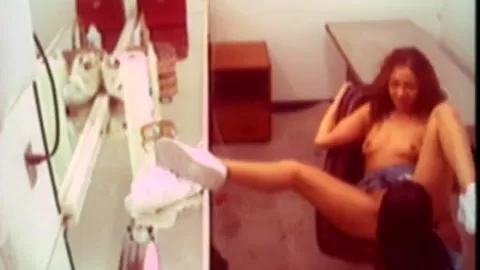 Lesbian friend with sexy body having licking tits and pussy