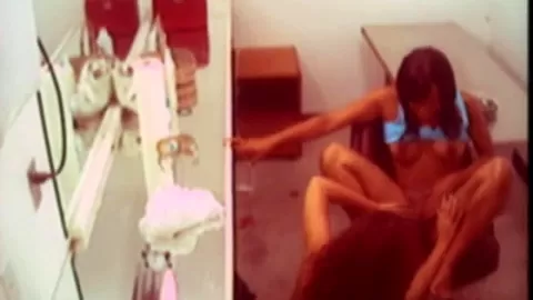 Lesbian friend with sexy body having licking tits and pussy