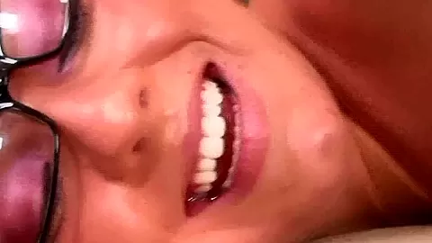 Glasses Blondie In Sex Pleasure - FemdomSex