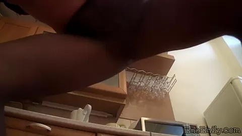 Smoking petite emo teen 18+ does striptease