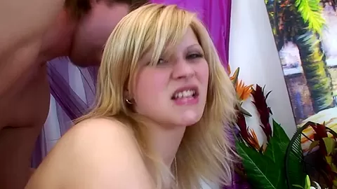 Curvy Blond Fucking From Side - FemdomSex