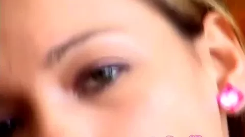 Shaved teen 18+ masturbates in solo scene