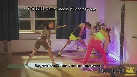 IGNORE4K. Too Tight Pants Gym