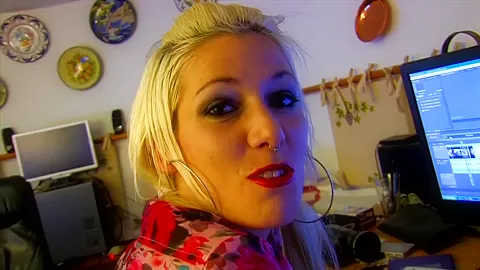 Blond Slut Fucking And Facial In Forest - FemdomSex