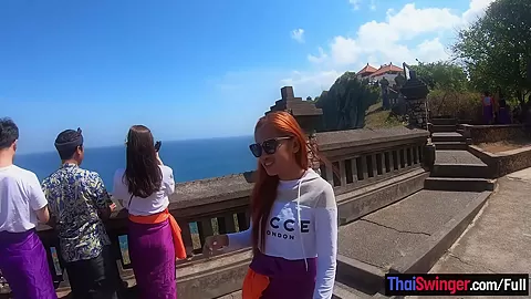 Horny amateur couple vacation to Bali where they had sex in the hotel