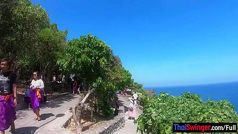 Horny amateur couple vacation to Bali where they had sex in the hotel