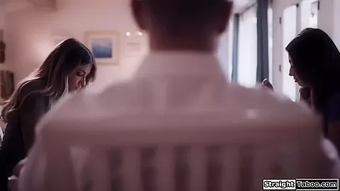 Will our stepdaughter fulfil our fantasy to have sex with us