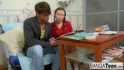 Young Brunette Babe Is Up To Some Anal Shenanigans - BangaTeen