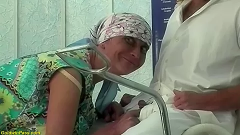 hairy bush 92 years old granny rough fisted anf deep fucked by a doctor