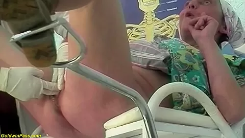 hairy bush 92 years old granny rough fisted anf deep fucked by a doctor