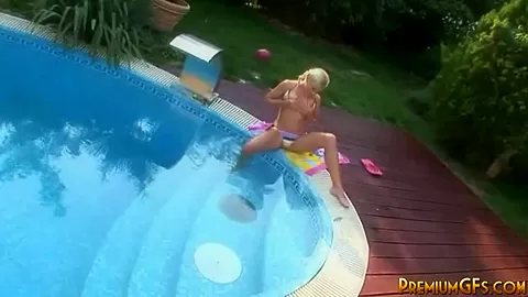 Hot petite teen 18+ toying her wet pussy
