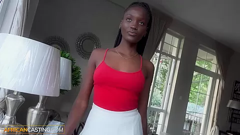 Black Super Model Fake Audition Sex Tape POV Pounding and Cumshot