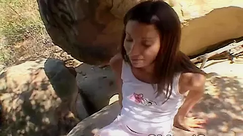 Lesbo teen 18+ masturbates along with buddy