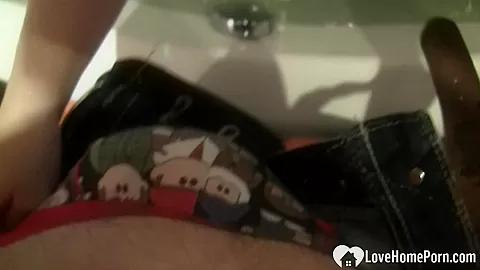 Getting a blowjob from my friend's hot Step mom