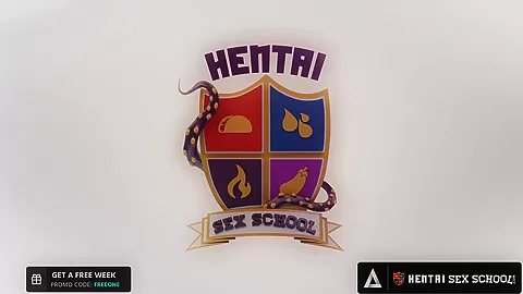 HENTAI SEX UNIVERSITY - Big Dick student 18+ Impresses MILF Principal With Second Round After CREAMPIE!