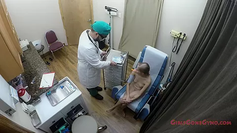 Ava Sirens 1st Gyno Exam - Ava Siren - Part 1 of 2